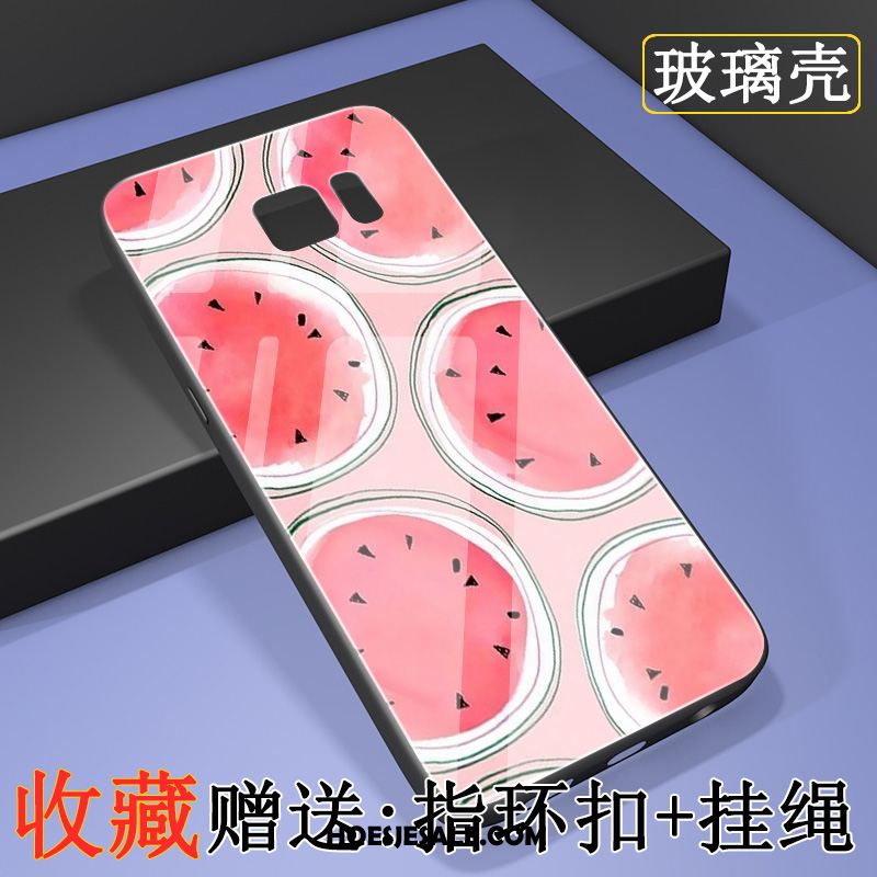 Samsung Galaxy S7 Hoesje Mobiele Telefoon Fruit Roze Ster Hoes Korting