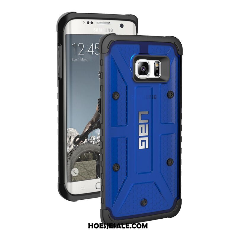 Samsung Galaxy S7 Hoesje Mobiele Telefoon Hoes Bescherming Ster Blauw Korting