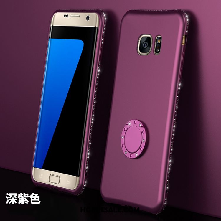 Samsung Galaxy S7 Hoesje Zacht Purper Bescherming Anti-fall Ster Korting