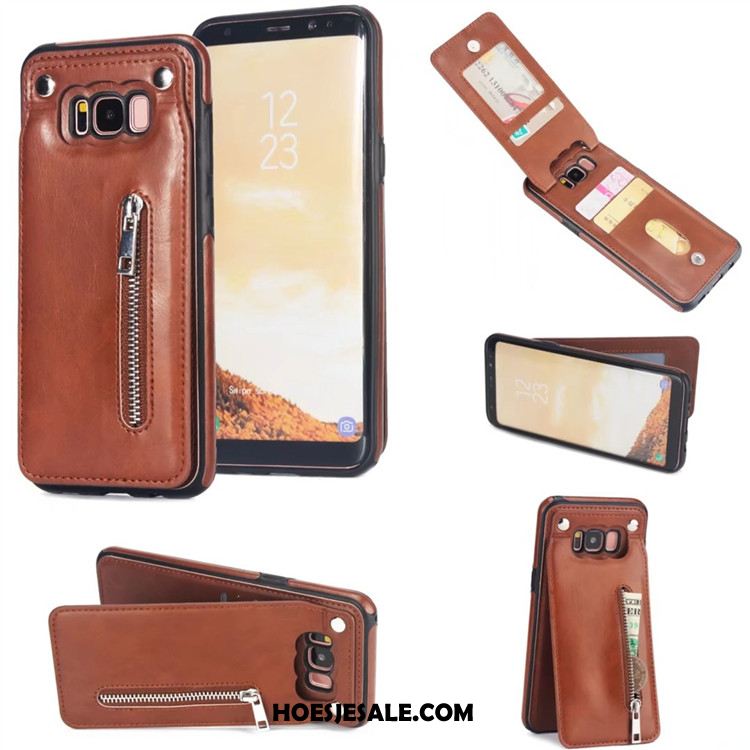 Samsung Galaxy S8+ Hoesje Anti-fall Ster Kaart Tas Bescherming Hoes Sale