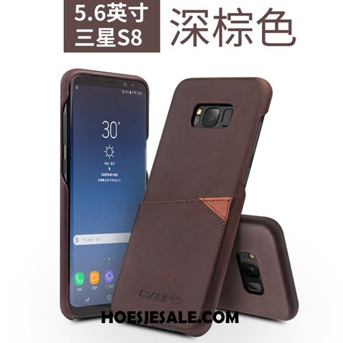 Samsung Galaxy S8 Hoesje Bescherming Ster Hoes Leren Etui Pu Online