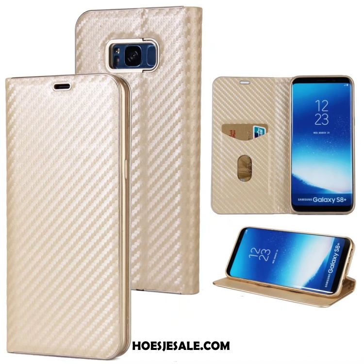 Samsung Galaxy S8+ Hoesje Folio Hoes Anti-fall Rood Mobiele Telefoon Online