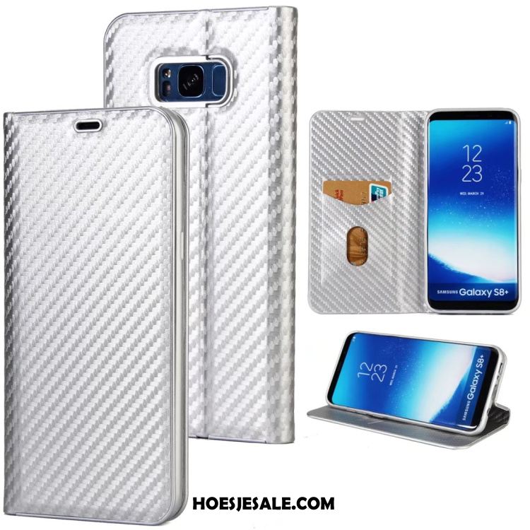 Samsung Galaxy S8+ Hoesje Folio Hoes Anti-fall Rood Mobiele Telefoon Online