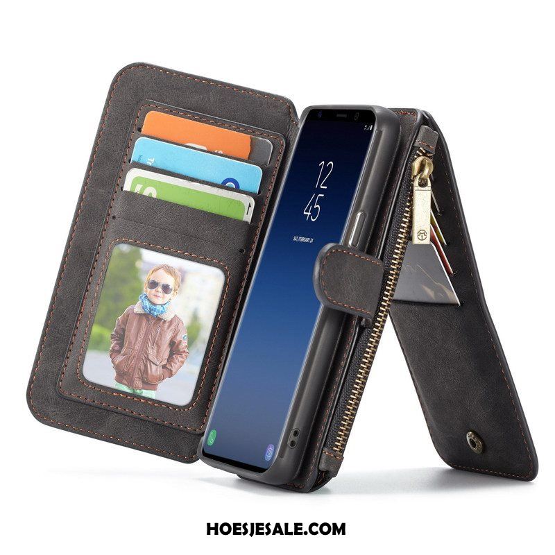 Samsung Galaxy S8+ Hoesje Folio Hoes Mobiele Telefoon Nieuw Leren Etui Kopen