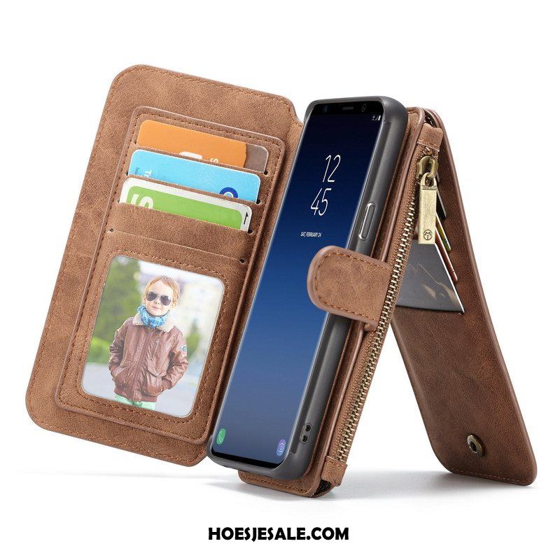 Samsung Galaxy S8+ Hoesje Folio Hoes Mobiele Telefoon Nieuw Leren Etui Kopen