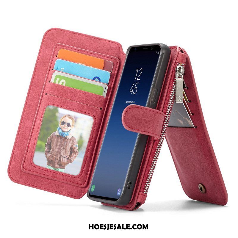 Samsung Galaxy S8+ Hoesje Folio Hoes Mobiele Telefoon Nieuw Leren Etui Kopen