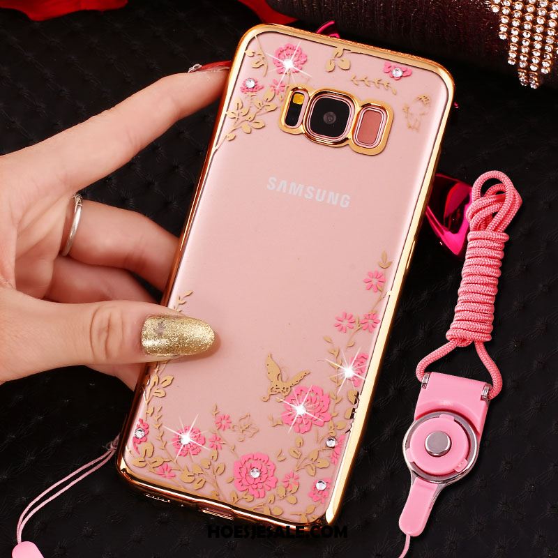 Samsung Galaxy S8 Hoesje Goud Zacht Mobiele Telefoon Ster Ring Sale