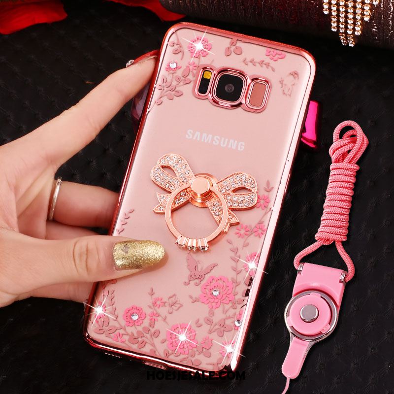 Samsung Galaxy S8 Hoesje Goud Zacht Mobiele Telefoon Ster Ring Sale