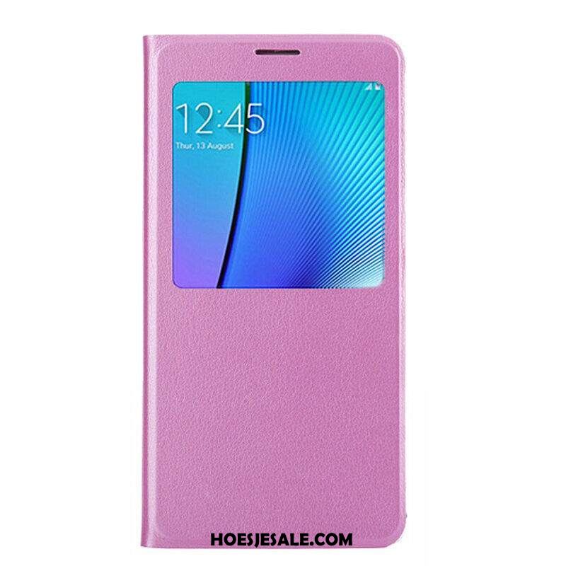 Samsung Galaxy S8 Hoesje Hoes Mobiele Telefoon Bescherming Wit Folio Winkel