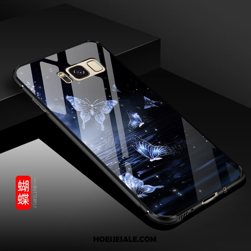 Samsung Galaxy S8+ Hoesje Siliconen Persoonlijk Anti-fall Zwart Mobiele Telefoon Korting