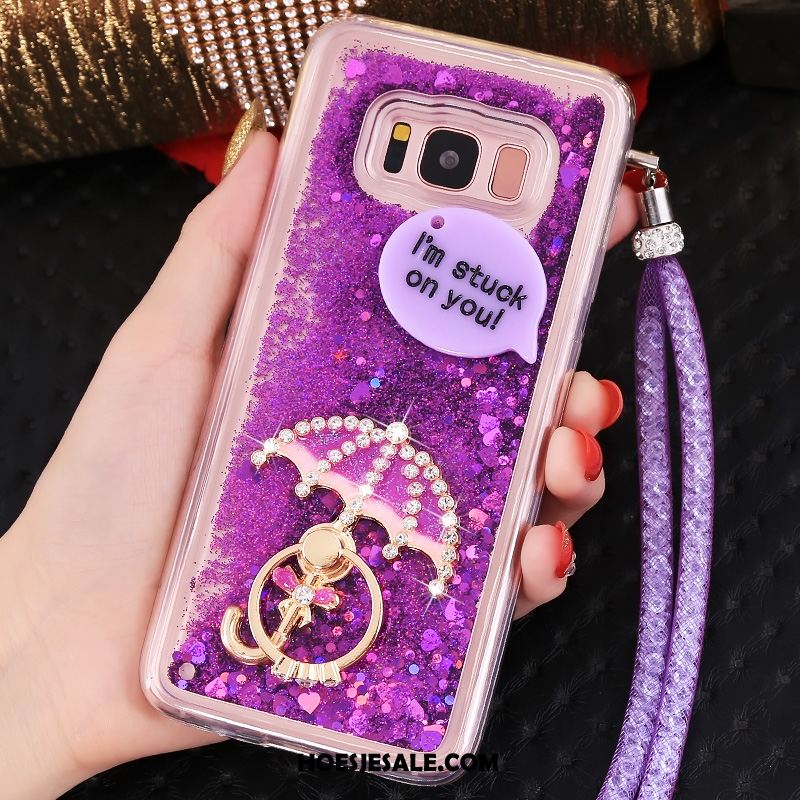 Samsung Galaxy S8 Hoesje Ster Hanger Bescherming Hoes Purper Online