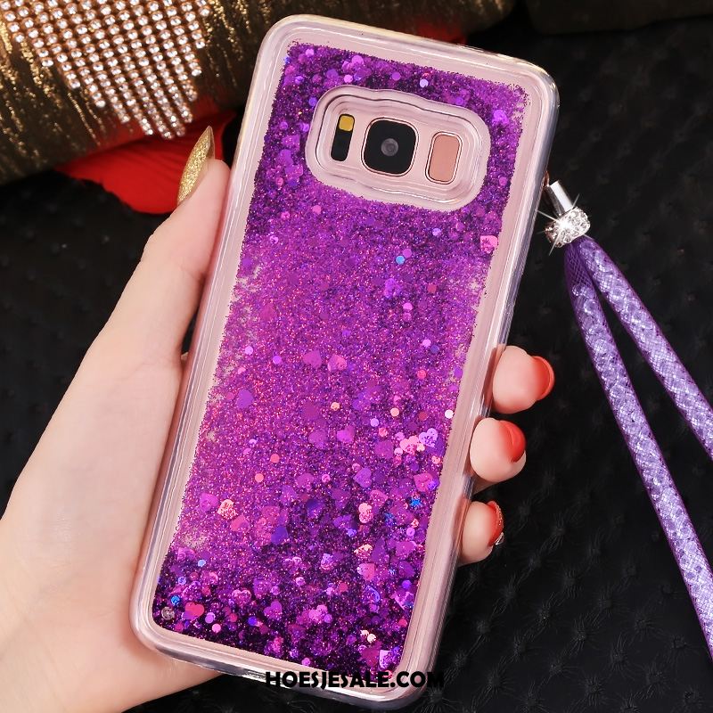 Samsung Galaxy S8 Hoesje Ster Hanger Bescherming Hoes Purper Online