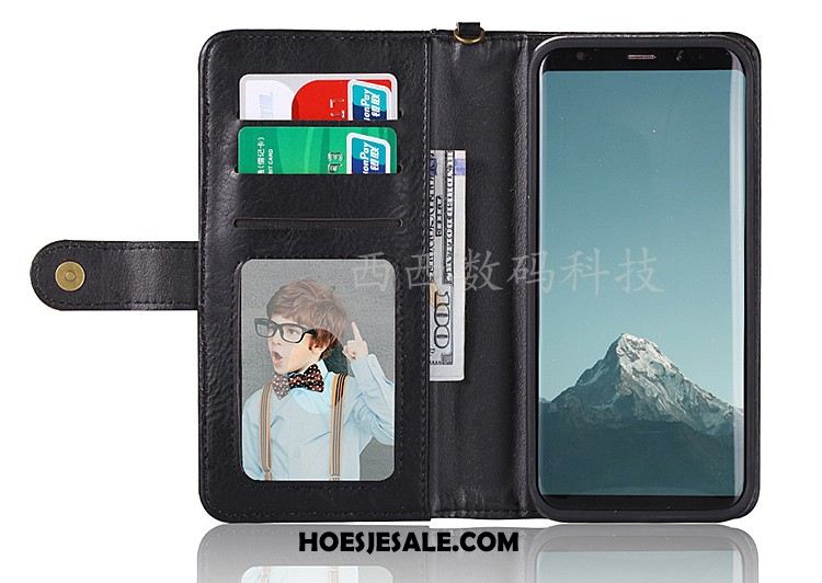 Samsung Galaxy S8+ Hoesje Ster Mobiele Telefoon Kaart Tas Folio Hanger Kopen