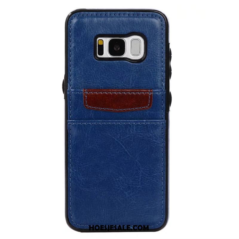 Samsung Galaxy S8+ Hoesje Ster Scheppend Leren Etui Mobiele Telefoon Anti-fall Kopen