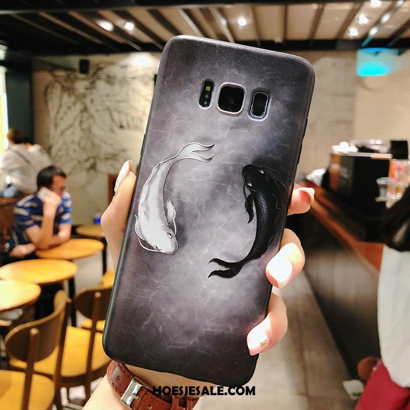 Samsung Galaxy S8 Hoesje Zacht Scheppend Chinese Stijl Persoonlijk Hoes Online