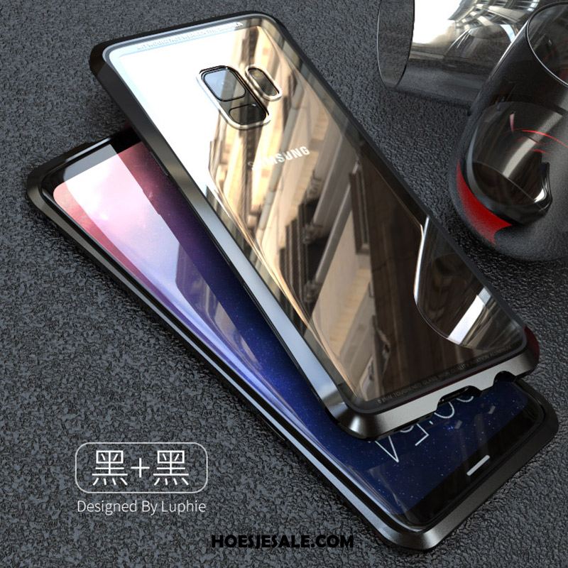 Samsung Galaxy S9 Hoesje Achterklep Hard Hoes Gehard Glas Ster Goedkoop