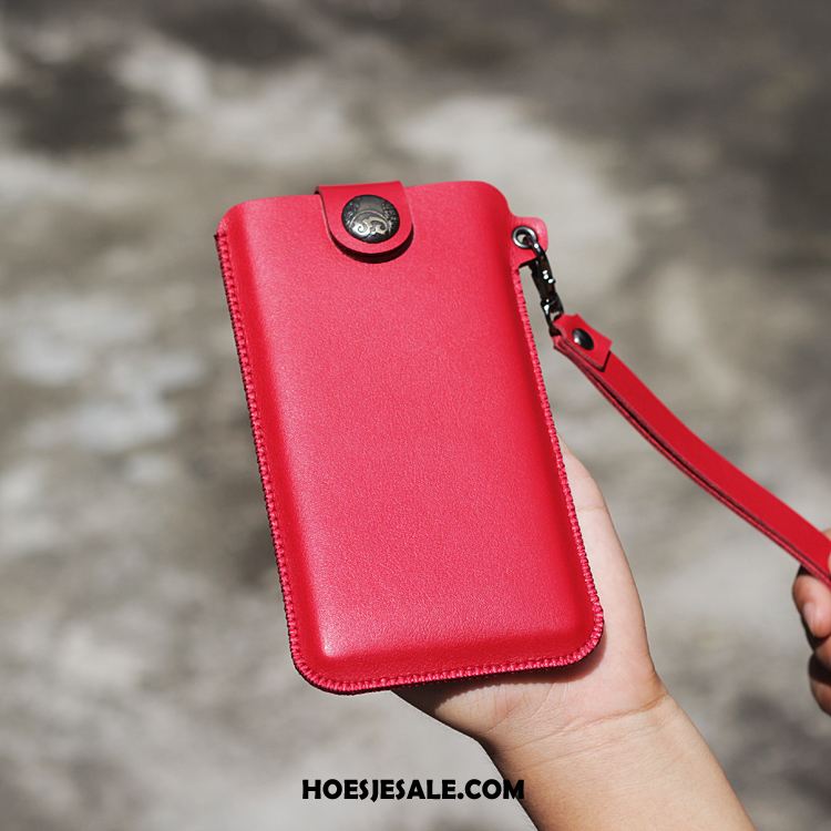 Samsung Galaxy S9+ Hoesje Anti-fall Tas Mobiele Telefoon Hanger Leren Etui Aanbiedingen