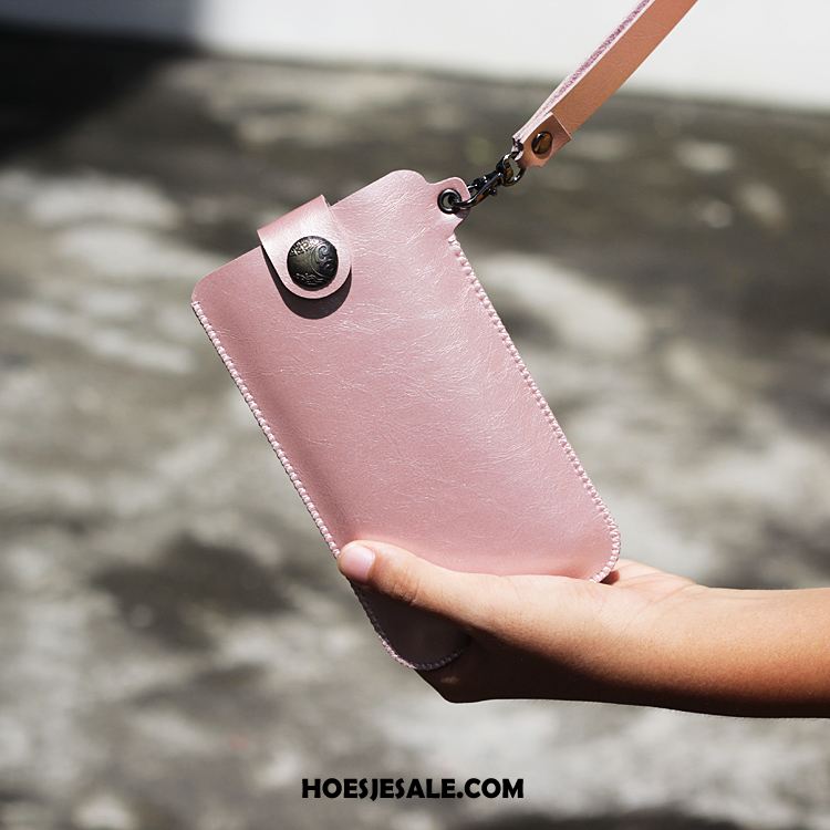 Samsung Galaxy S9+ Hoesje Anti-fall Tas Mobiele Telefoon Hanger Leren Etui Aanbiedingen