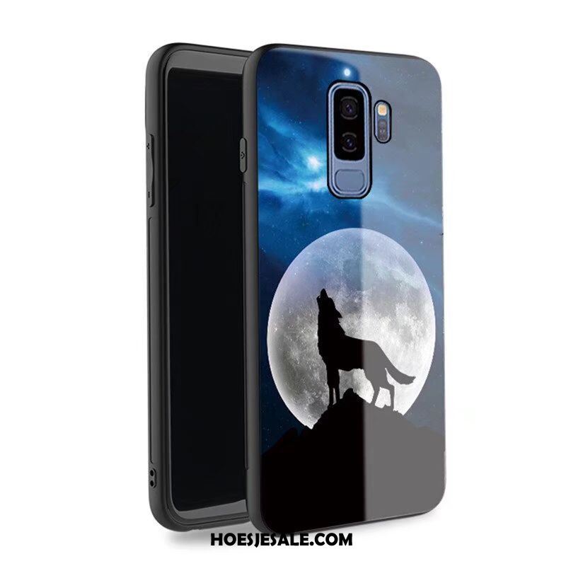 Samsung Galaxy S9+ Hoesje Bescherming Glas Scheppend Achterklep Mobiele Telefoon Sale