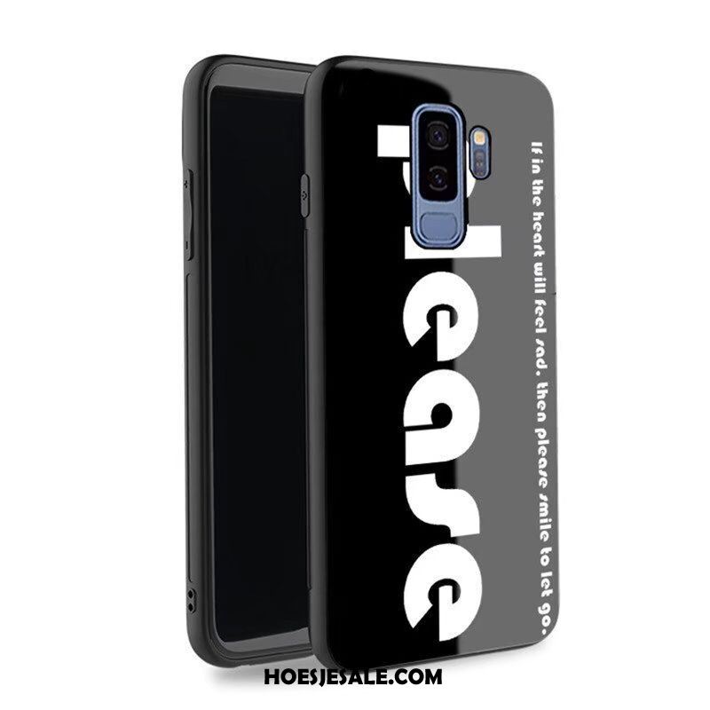 Samsung Galaxy S9+ Hoesje Bescherming Glas Scheppend Achterklep Mobiele Telefoon Sale