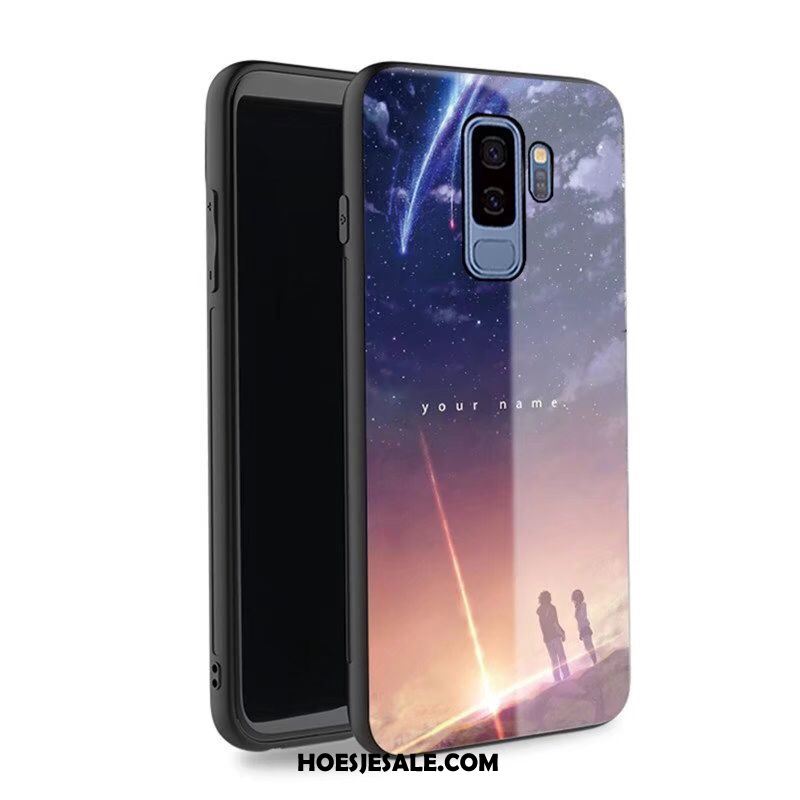 Samsung Galaxy S9+ Hoesje Bescherming Glas Scheppend Achterklep Mobiele Telefoon Sale