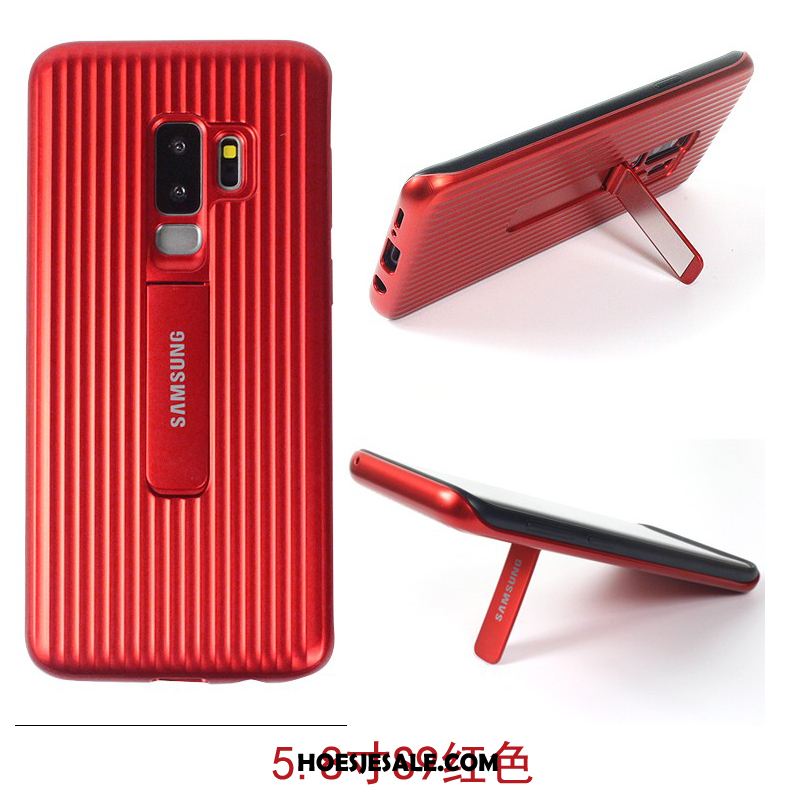 Samsung Galaxy S9+ Hoesje Bescherming Trend Rood Mobiele Telefoon Ster Korting