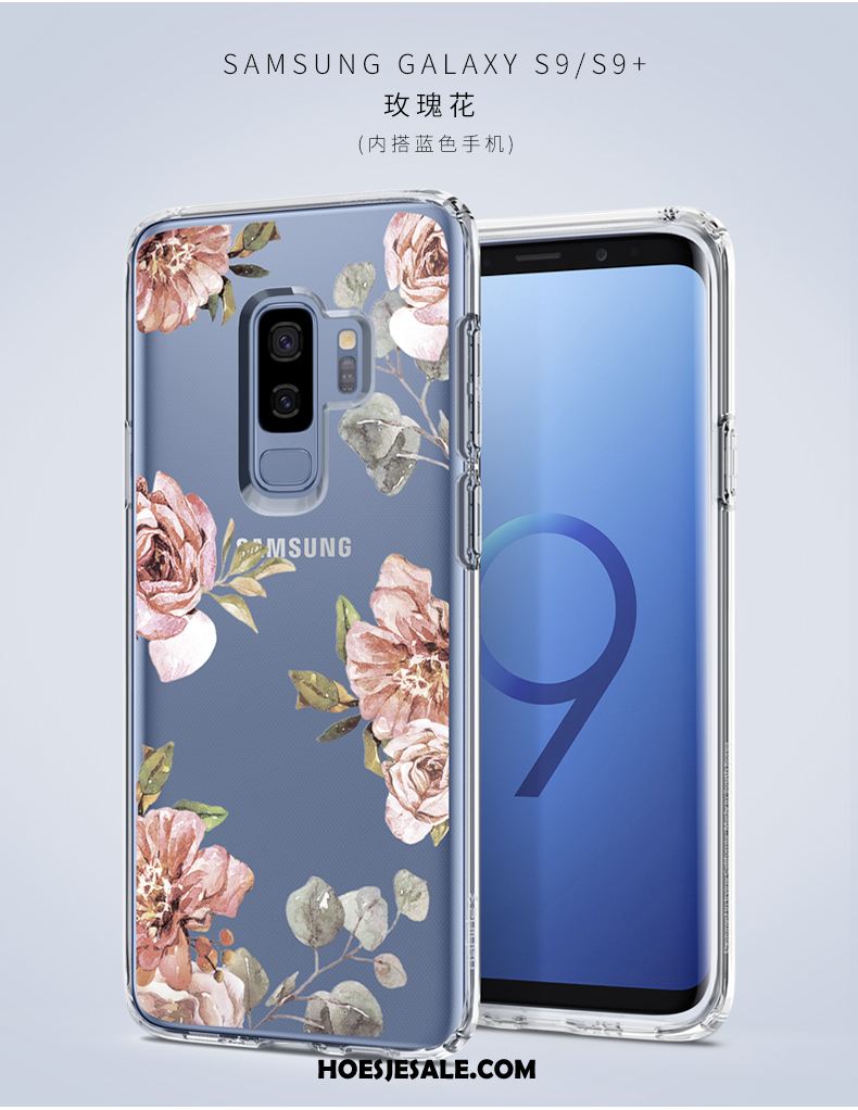 Samsung Galaxy S9+ Hoesje Hoes Mobiele Telefoon All Inclusive Anti-fall Doorzichtig Sale