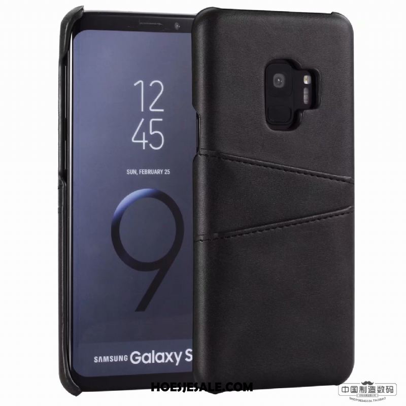 Samsung Galaxy S9 Hoesje Kaart Leren Etui Ster Mobiele Telefoon Rood Online