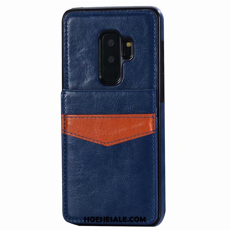 Samsung Galaxy S9+ Hoesje Kaart Tas Scheppend Ster Mobiele Telefoon Leren Etui Sale