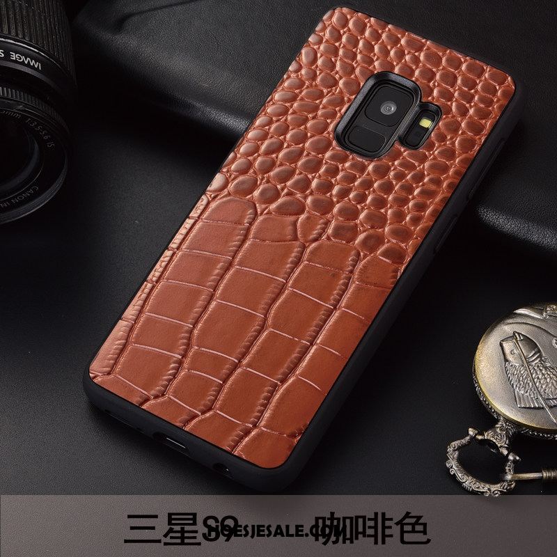 Samsung Galaxy S9 Hoesje Leren Etui Mobiele Telefoon Achterklep Anti-fall All Inclusive Kopen