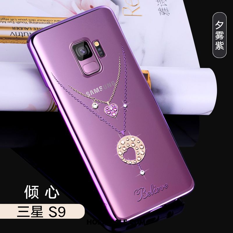 Samsung Galaxy S9 Hoesje Lichte En Dun Persoonlijk Anti-fall Goud Ster Goedkoop