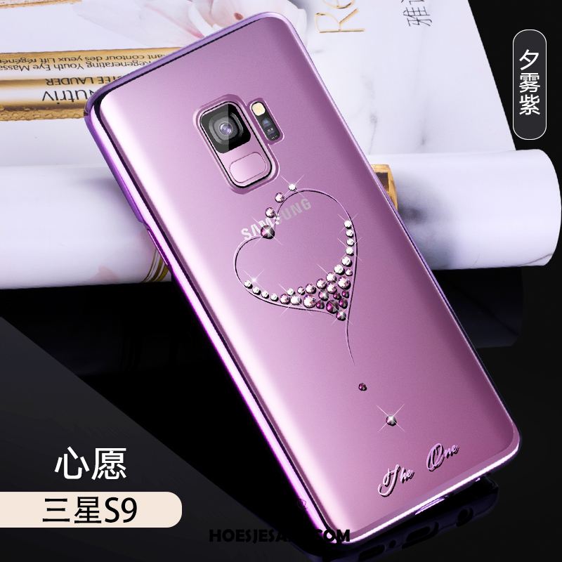 Samsung Galaxy S9 Hoesje Luxe Goud Lichte En Dun Ster Met Strass Online