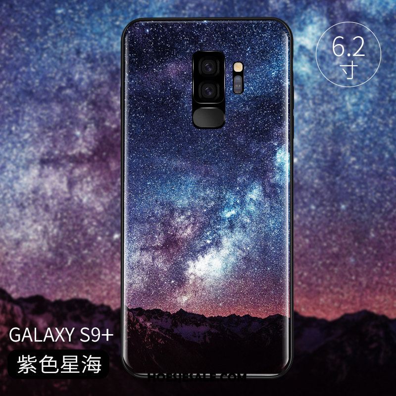 Samsung Galaxy S9+ Hoesje Persoonlijk Nieuw Hoes Scheppend Purper Online