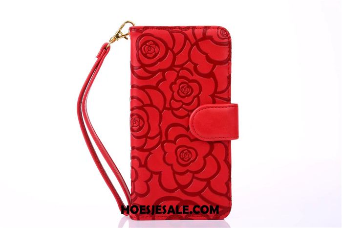 Samsung Galaxy S9+ Hoesje Ster Folio All Inclusive Rood Anti-fall Winkel