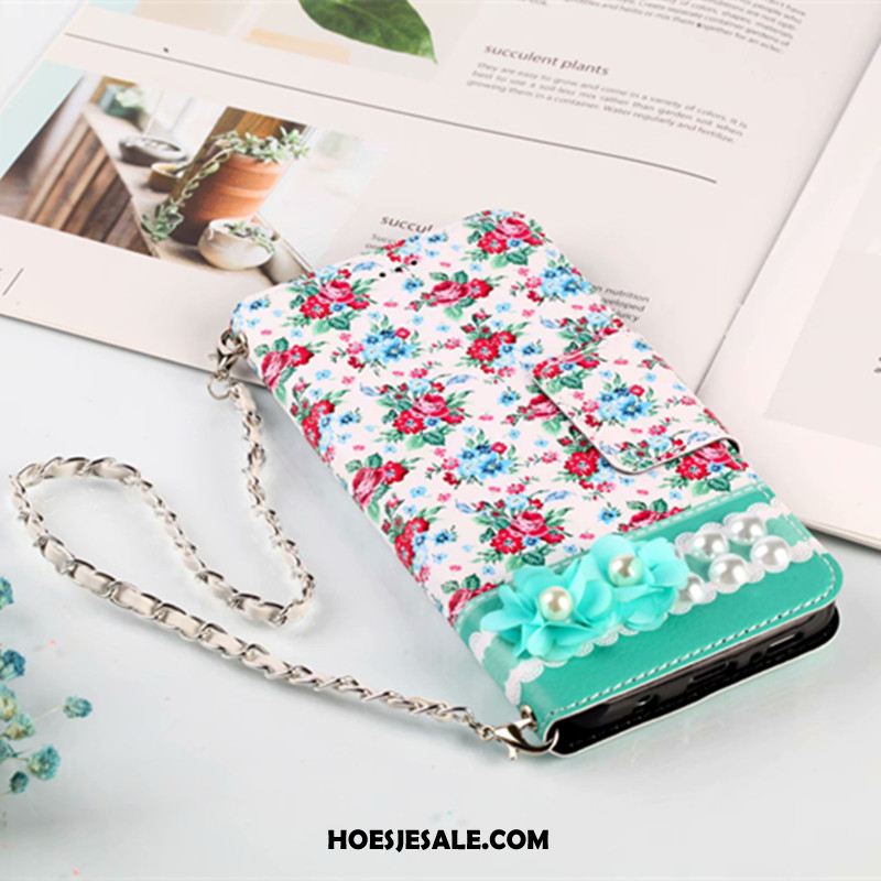 Samsung Galaxy S9+ Hoesje Ster Folio Bescherming Ketting Portemonnee Sale