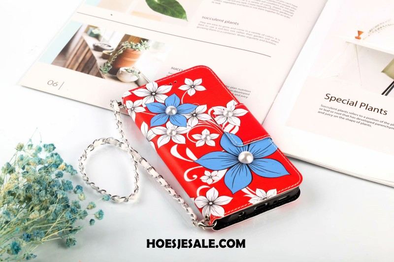 Samsung Galaxy S9+ Hoesje Ster Folio Bescherming Ketting Portemonnee Sale