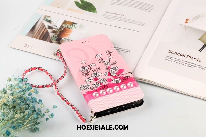 Samsung Galaxy S9+ Hoesje Ster Folio Bescherming Ketting Portemonnee Sale