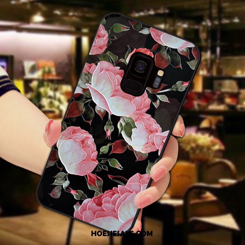 Samsung Galaxy S9 Hoesje Vers Reliëf Mobiele Telefoon Licht Hoes Winkel