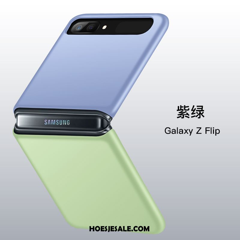 Samsung Z Flip Hoesje All Inclusive Ster Siliconen Anti-fall Groen Kopen