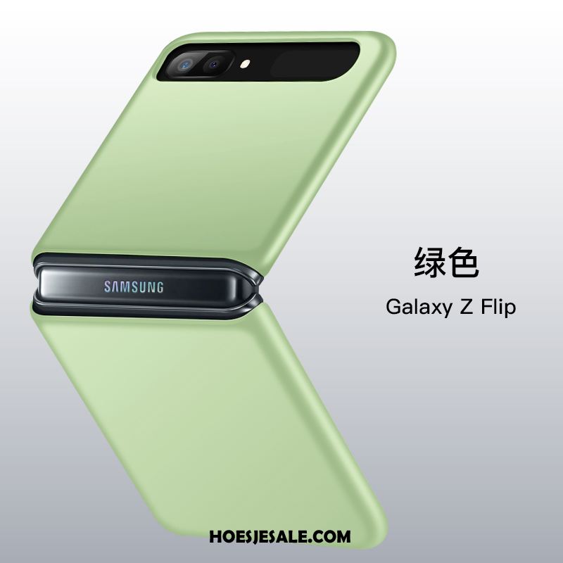 Samsung Z Flip Hoesje All Inclusive Ster Siliconen Anti-fall Groen Kopen