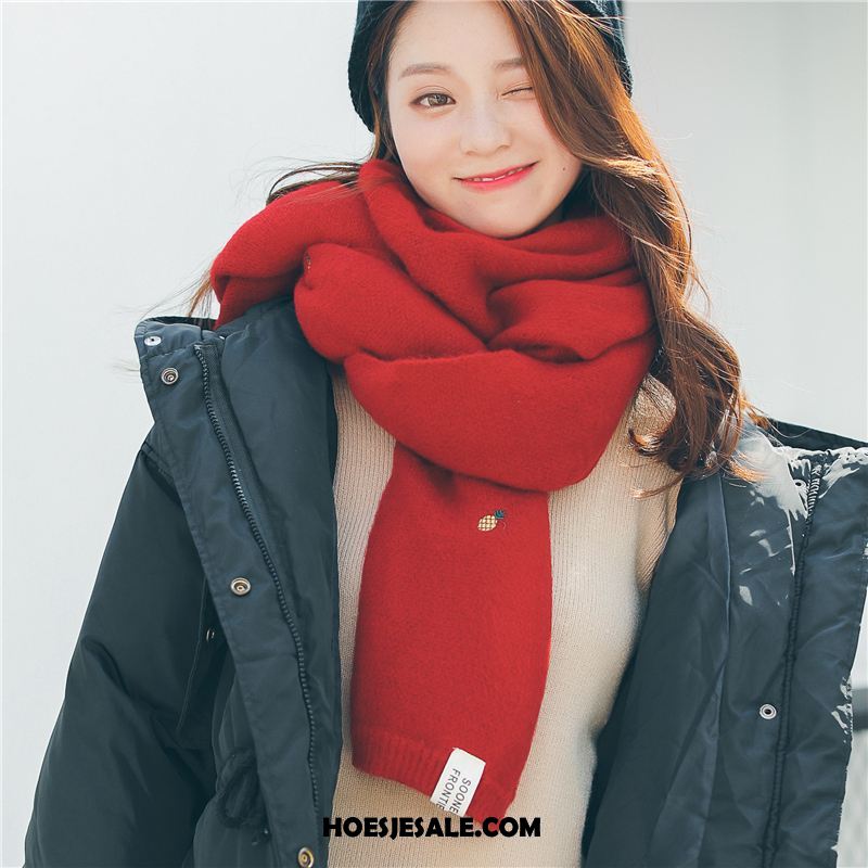 Sjaals Dames Dual Gebruik Breien Winter Vers Mini Sale