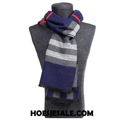 Sjaals Heren Mannen Eenvoudig Winter Mode Sjaal Goedkoop