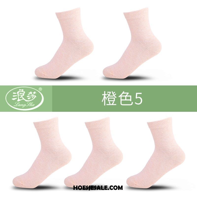 Sokken Dames Ademend Roze Sok Zomer Vrouwen Winkel
