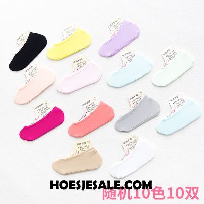 Sokken Dames Dun Silicone Korte Sok Antislip Laag Sale