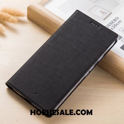 Sony Xperia 1 Hoesje All Inclusive Doek Kaart Folio Leren Etui Korting