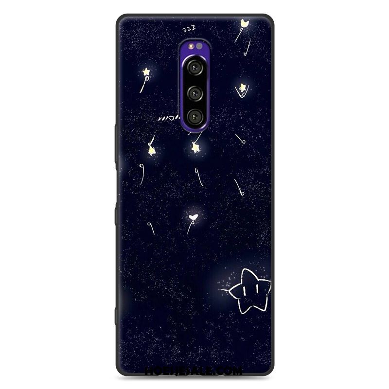 Sony Xperia 1 Hoesje Nieuw Hoes Spotprent Siliconen Zacht Korting