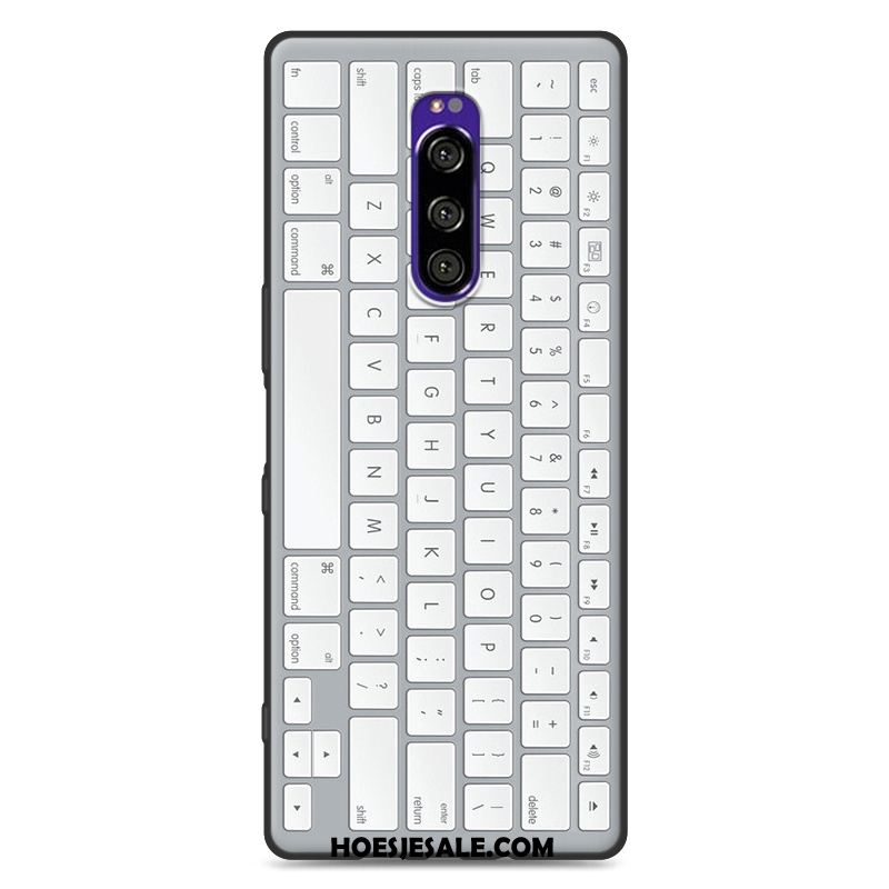 Sony Xperia 1 Hoesje Rood Grappig Bescherming Zacht Hoes Online