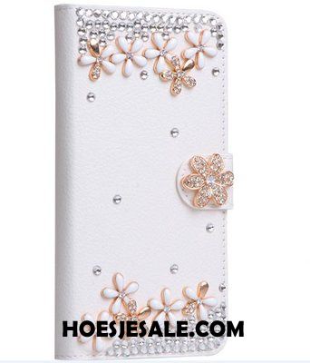 Sony Xperia 10 Hoesje Leren Etui Met Strass Anti-fall Folio Mobiele Telefoon Sale