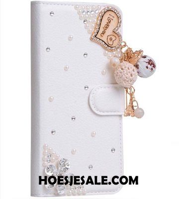 Sony Xperia 10 Hoesje Leren Etui Met Strass Anti-fall Folio Mobiele Telefoon Sale