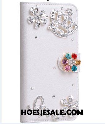 Sony Xperia 10 Hoesje Leren Etui Met Strass Anti-fall Folio Mobiele Telefoon Sale